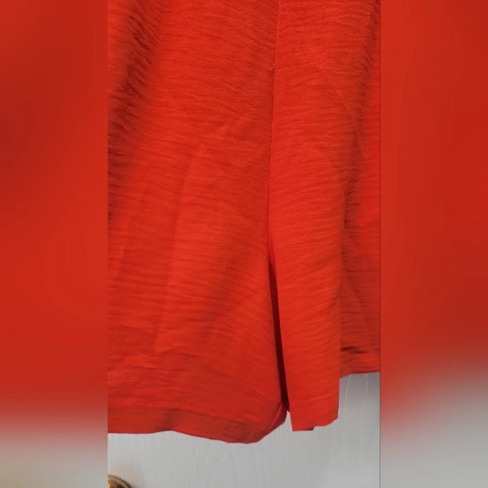 EMMA & MICHELE Sleeveless V-neck Coral Romper Size M EUC - Picture 5 of 7